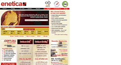 Desktop Screenshot of enetica.com.au